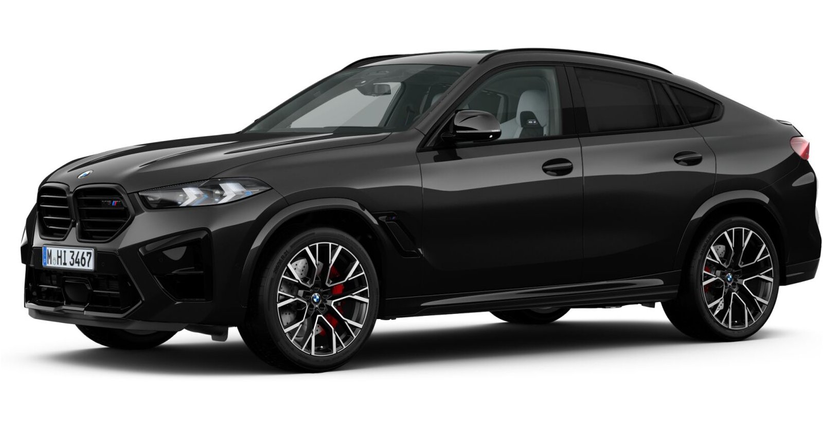 BMW BMW M in Schwarz von vorne BMW BMW M in Schwarz von vorne