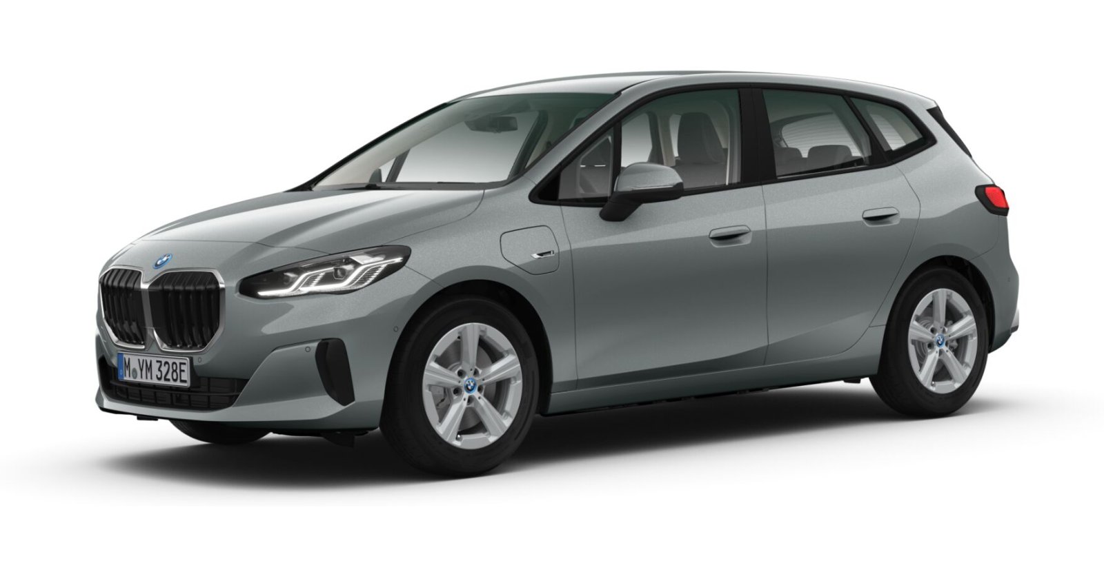 BMW BMW 2er in Grau von vorne
