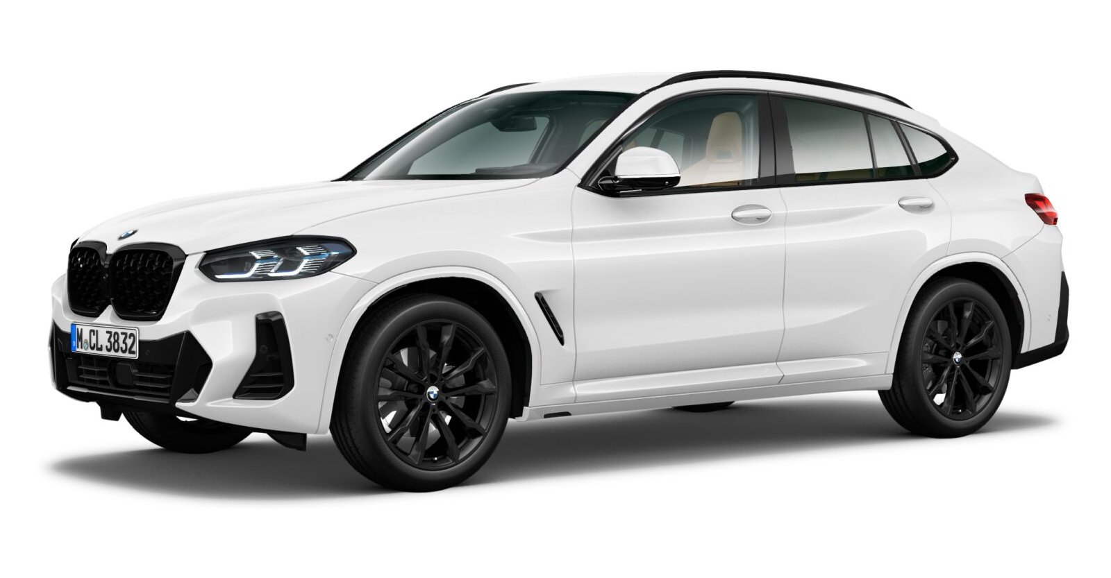 BMW BMW X in Weiß von vorne BMW BMW X in Weiß von vorne