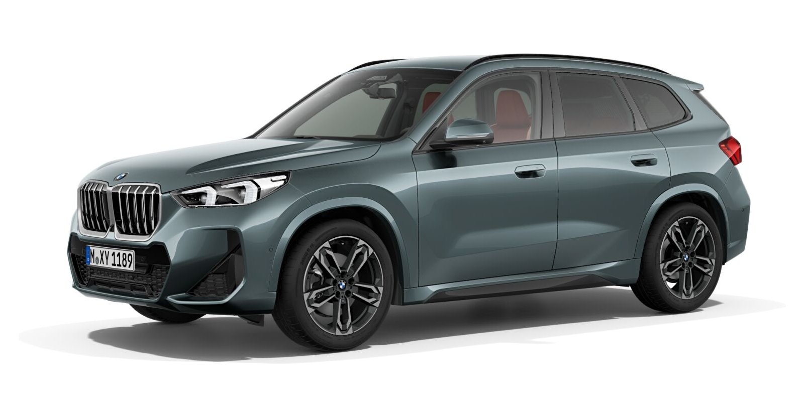 BMW BMW X in Grün von vorne BMW BMW X in Grün von vorne