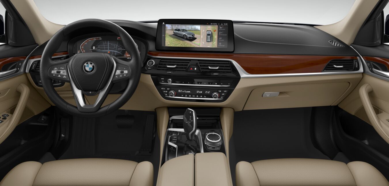 BMW BMW 5er im Innenraum von vorne BMW BMW 5er im Innenraum von vorne