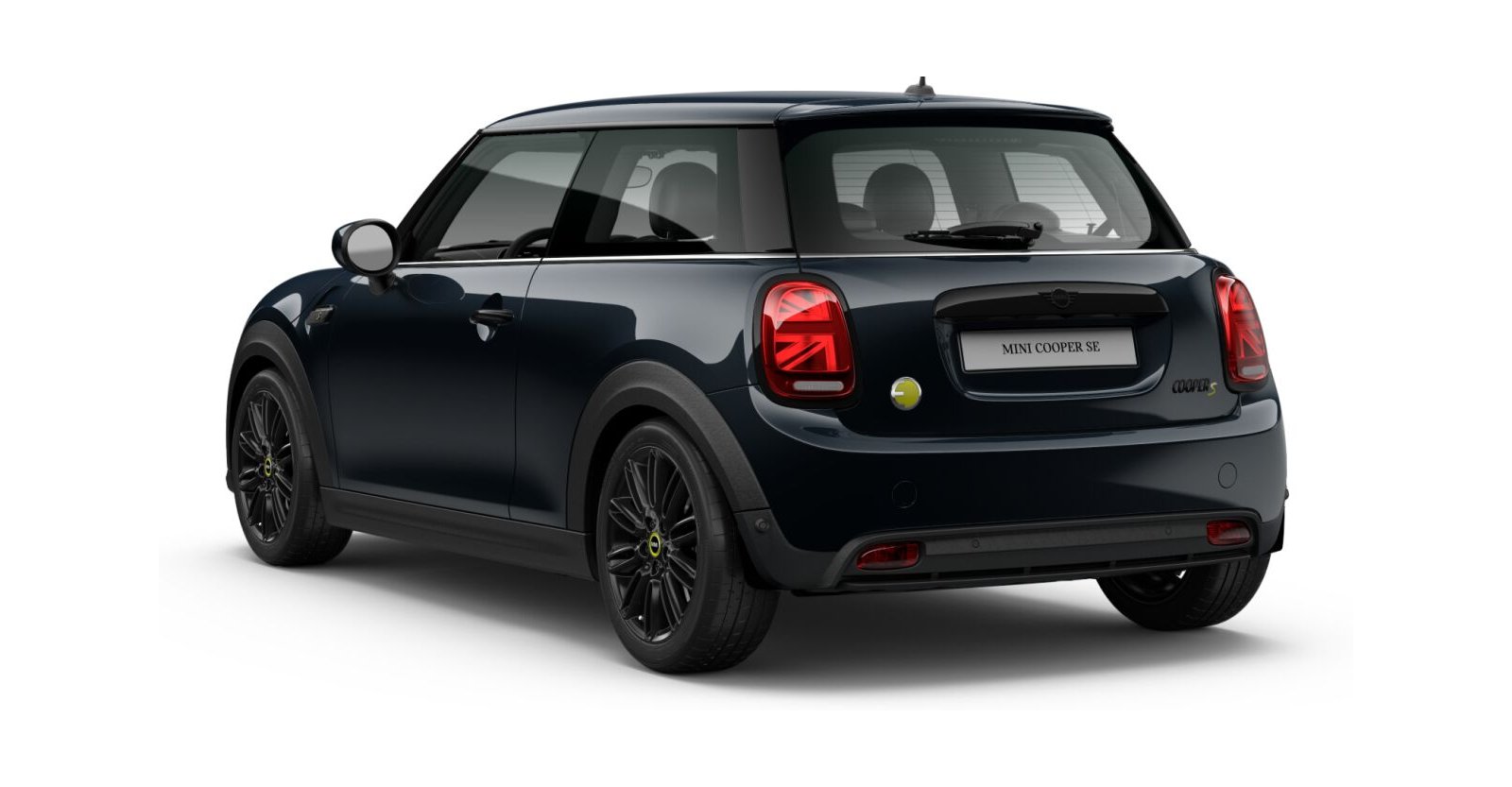 MINI MINI 3-Türer in Schwarz von hinten MINI MINI 3-Türer in Schwarz von hinten
