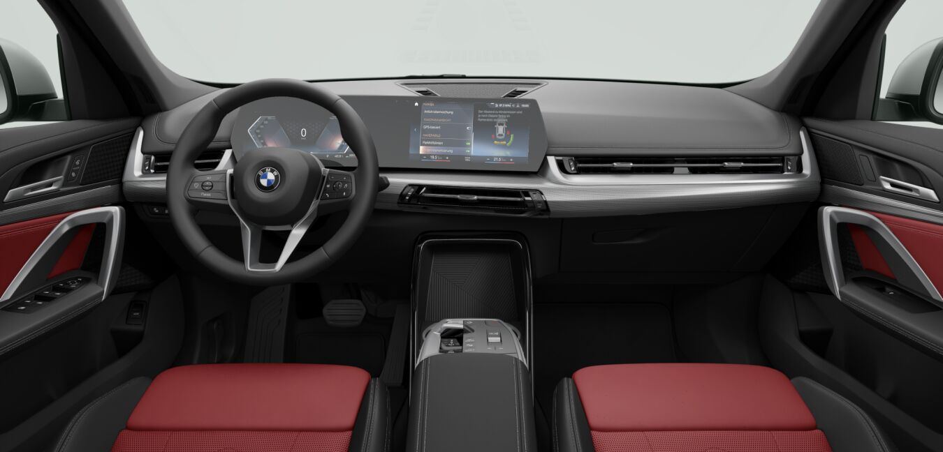 BMW BMW X im Innenraum von vorne