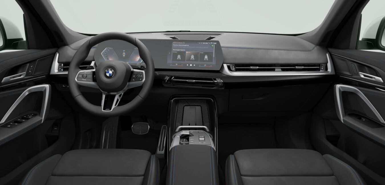 BMW BMW X im Innenraum von vorne