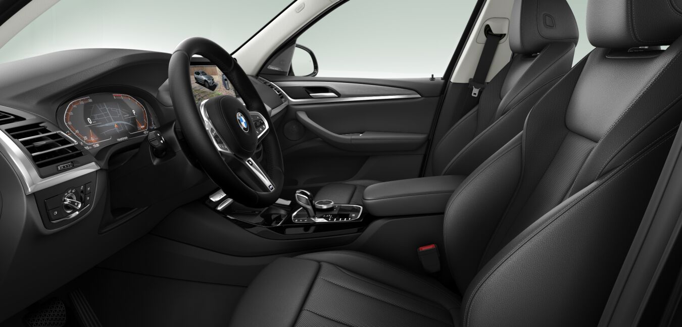 BMW BMW X im Innenraum seitlich