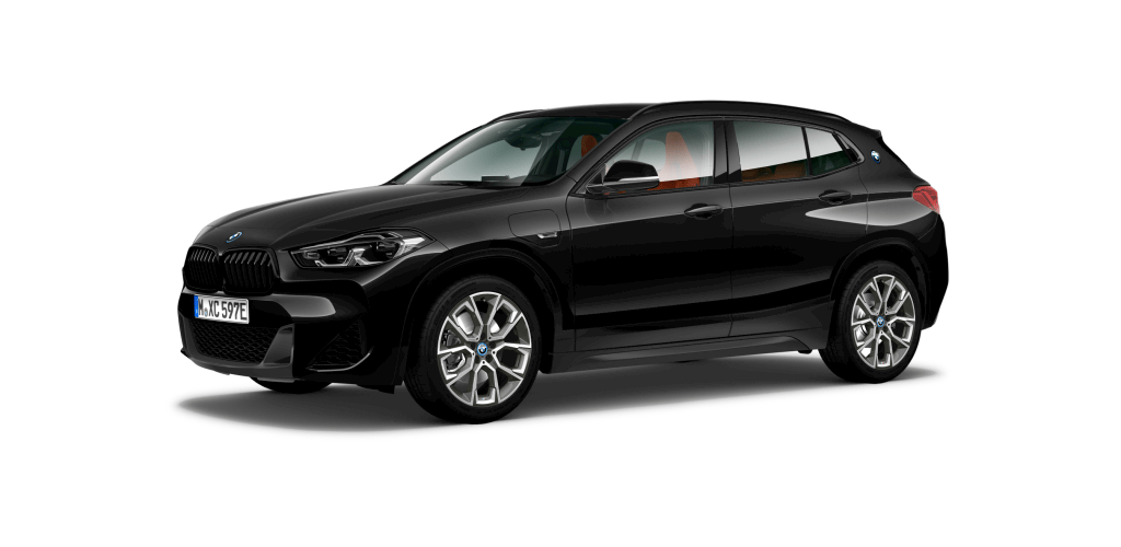 BMW BMW X in Schwarz von vorne