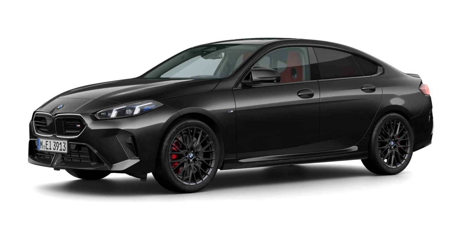 BMW BMW 2er in Schwarz von vorne BMW BMW 2er in Schwarz von vorne