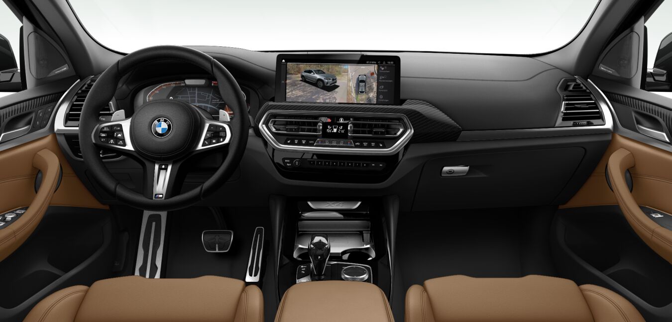 BMW BMW X im Innenraum von vorne