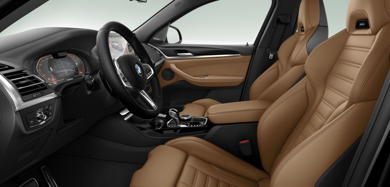 BMW BMW X im Innenraum seitlich
