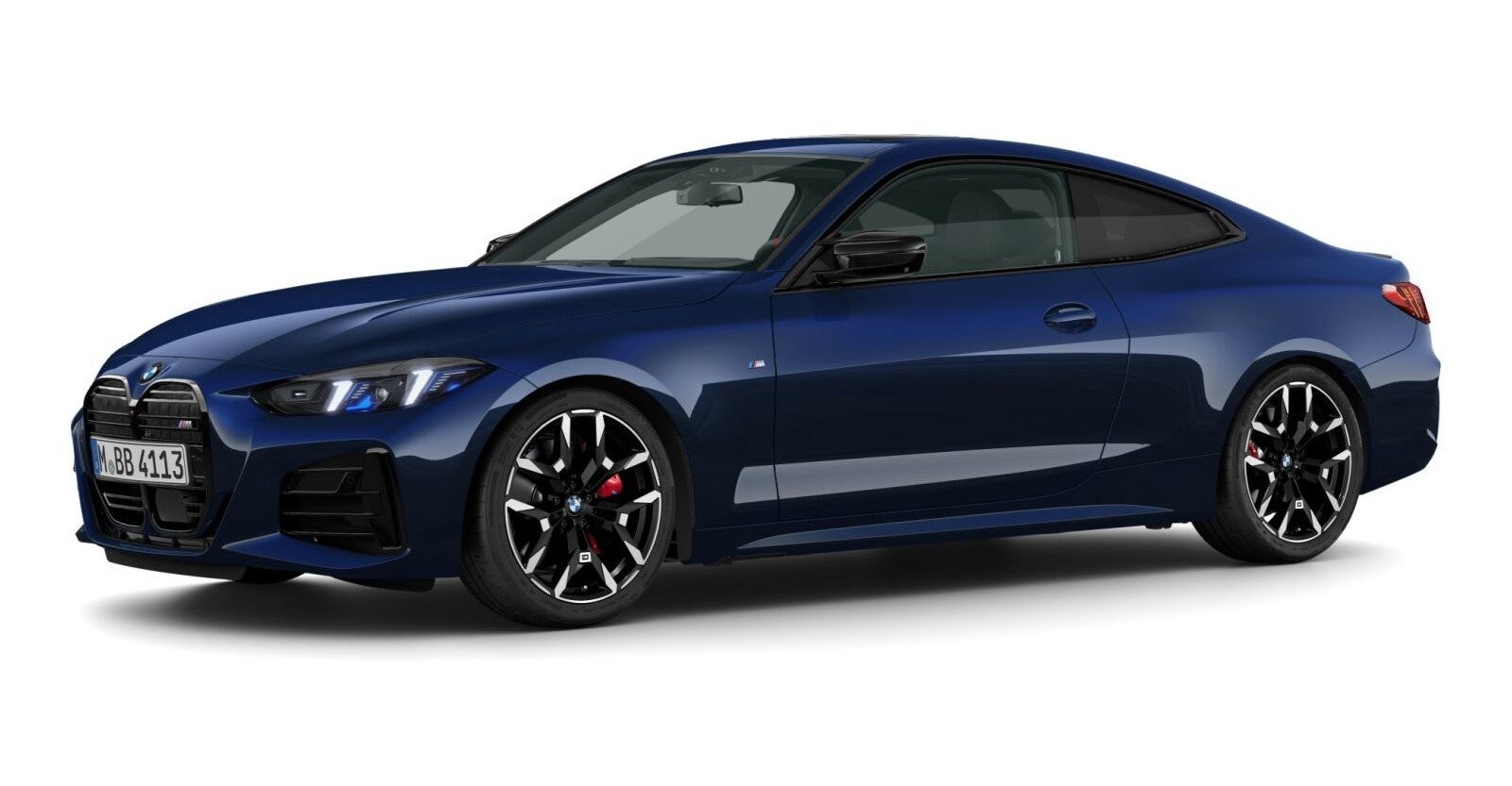 BMW BMW 4er in Blau von vorne BMW BMW 4er in Blau von vorne
