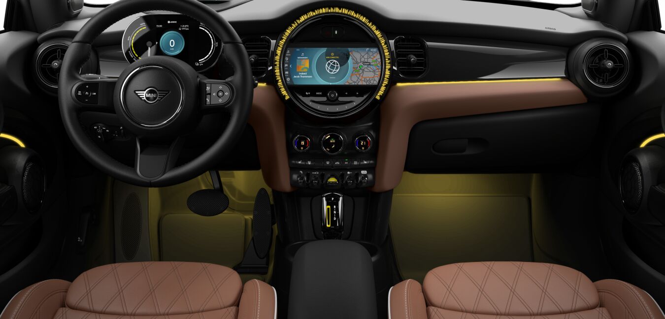 MINI MINI 3-Türer im Innenraum von vorne MINI MINI 3-Türer im Innenraum von vorne