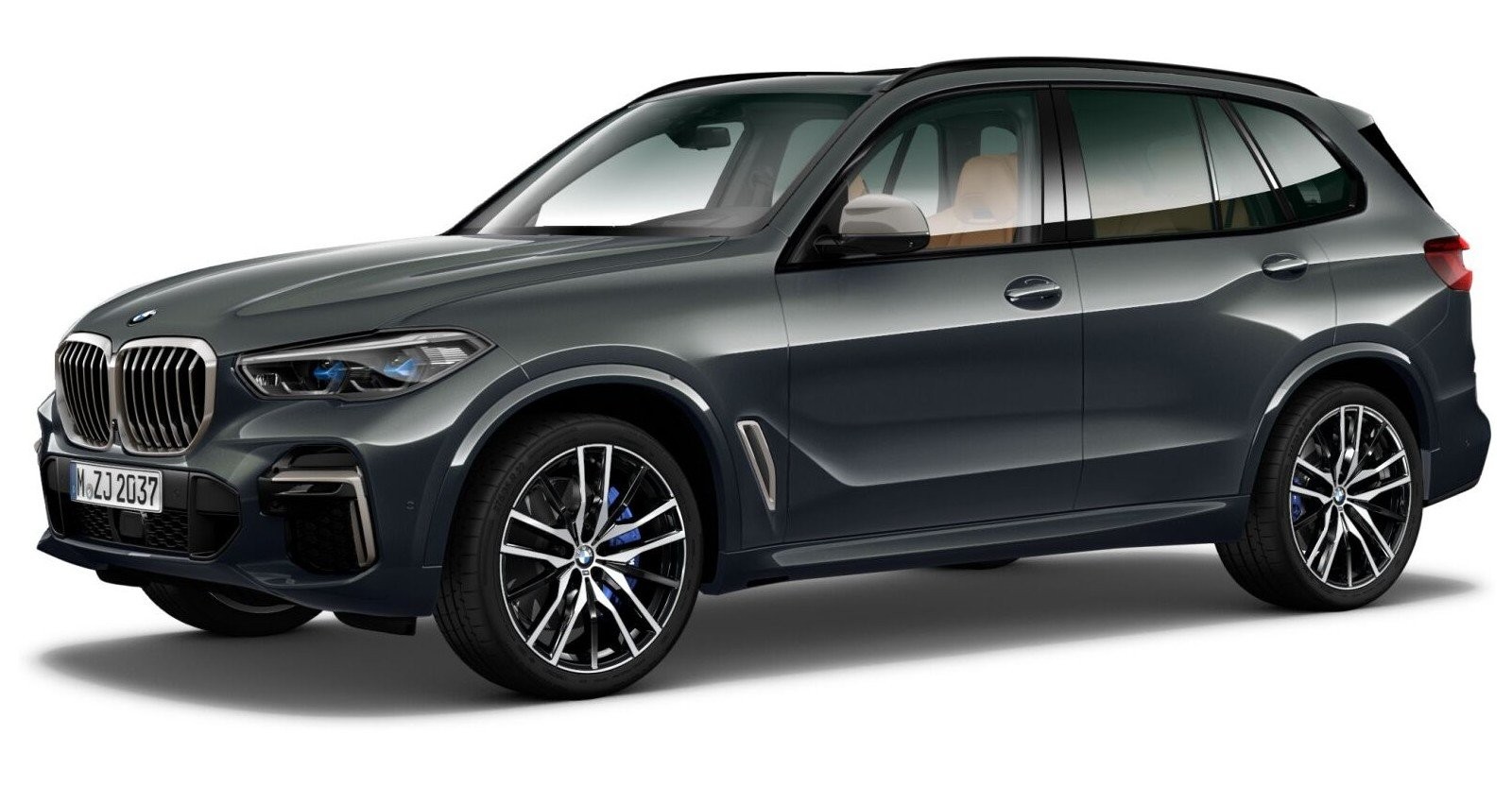 BMW BMW X in Grau von vorne BMW BMW X in Grau von vorne