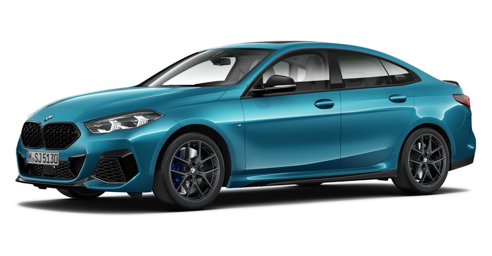 BMW BMW 2er in Blau von vorne BMW BMW 2er in Blau von vorne