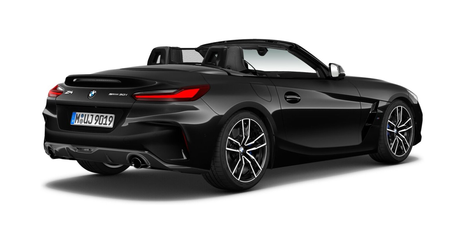 BMW BMW Z in Schwarz von hinten BMW BMW Z in Schwarz von hinten