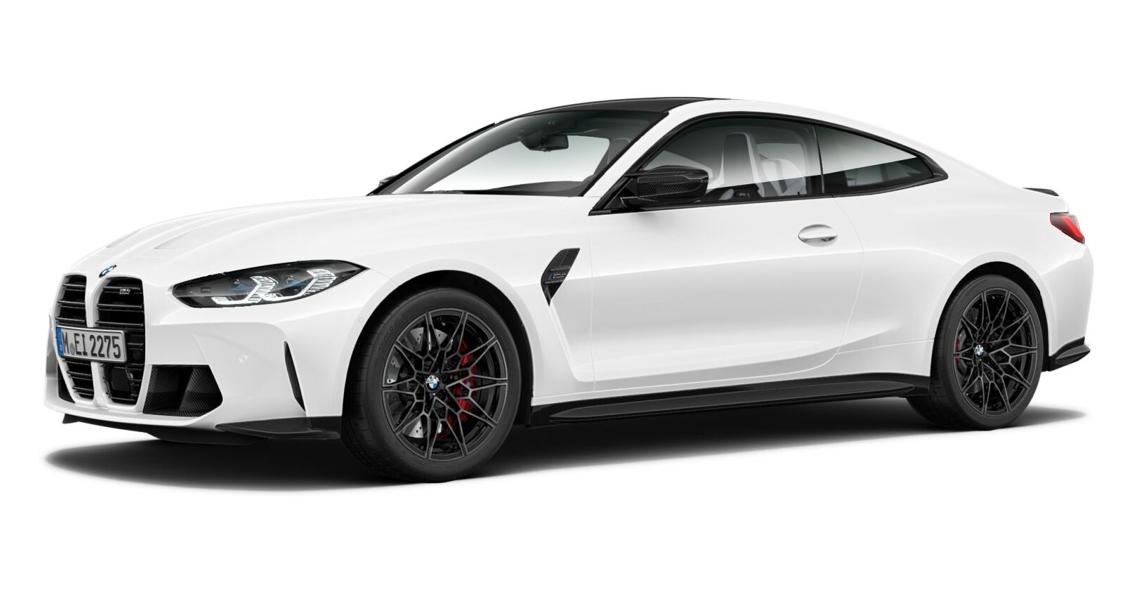 BMW BMW M in Weiß von vorne BMW BMW M in Weiß von vorne