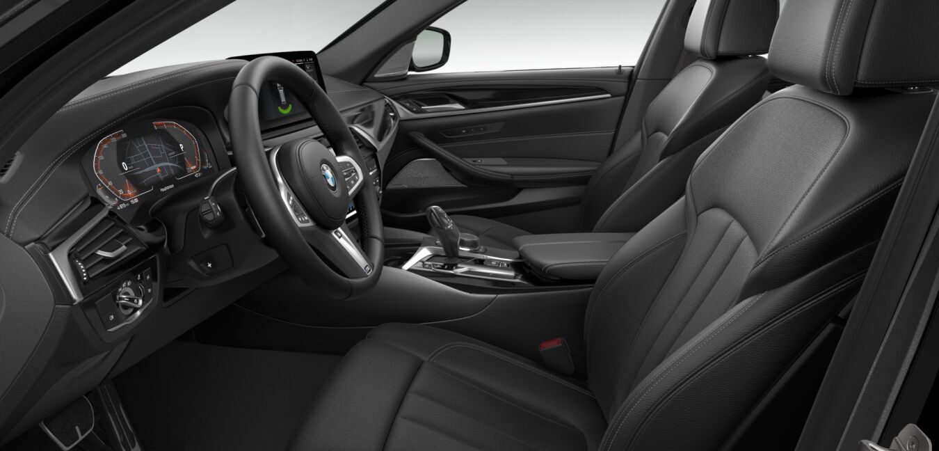 BMW BMW 5er im Innenraum seitlich BMW BMW 5er im Innenraum seitlich