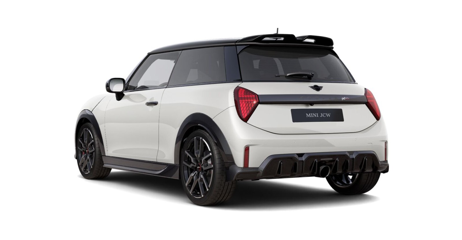 MINI MINI 3-Türer in Weiß von hinten