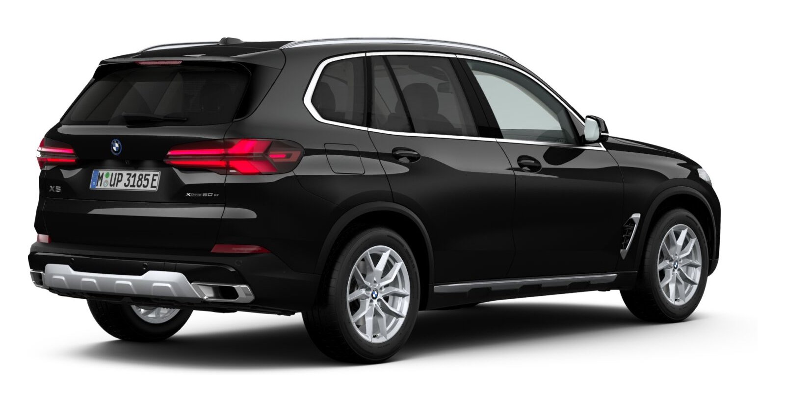 BMW BMW X in Schwarz von hinten BMW BMW X in Schwarz von hinten