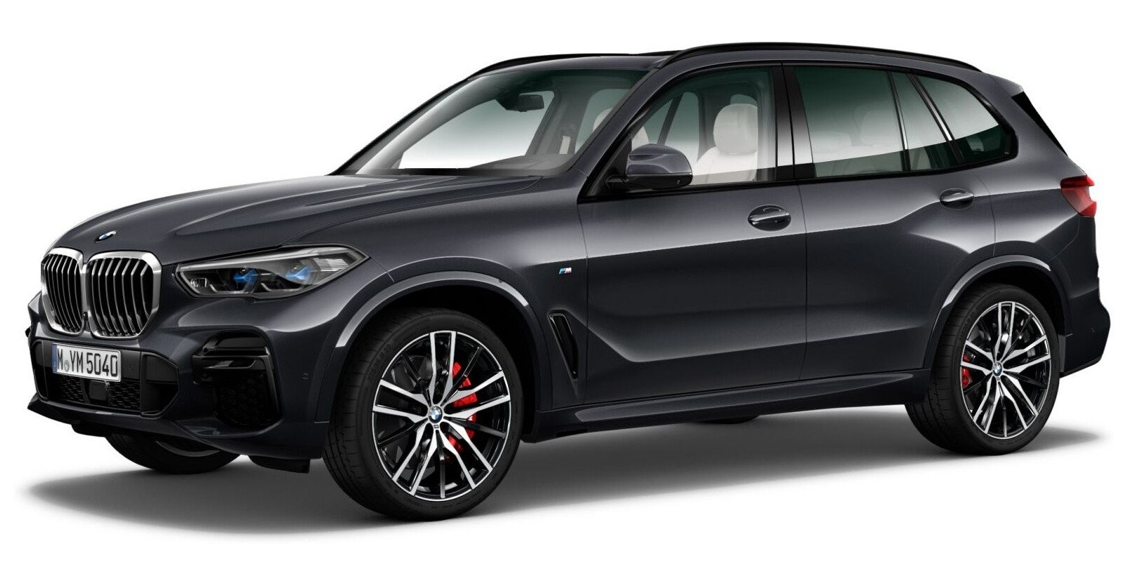 BMW BMW X in Grau von vorne