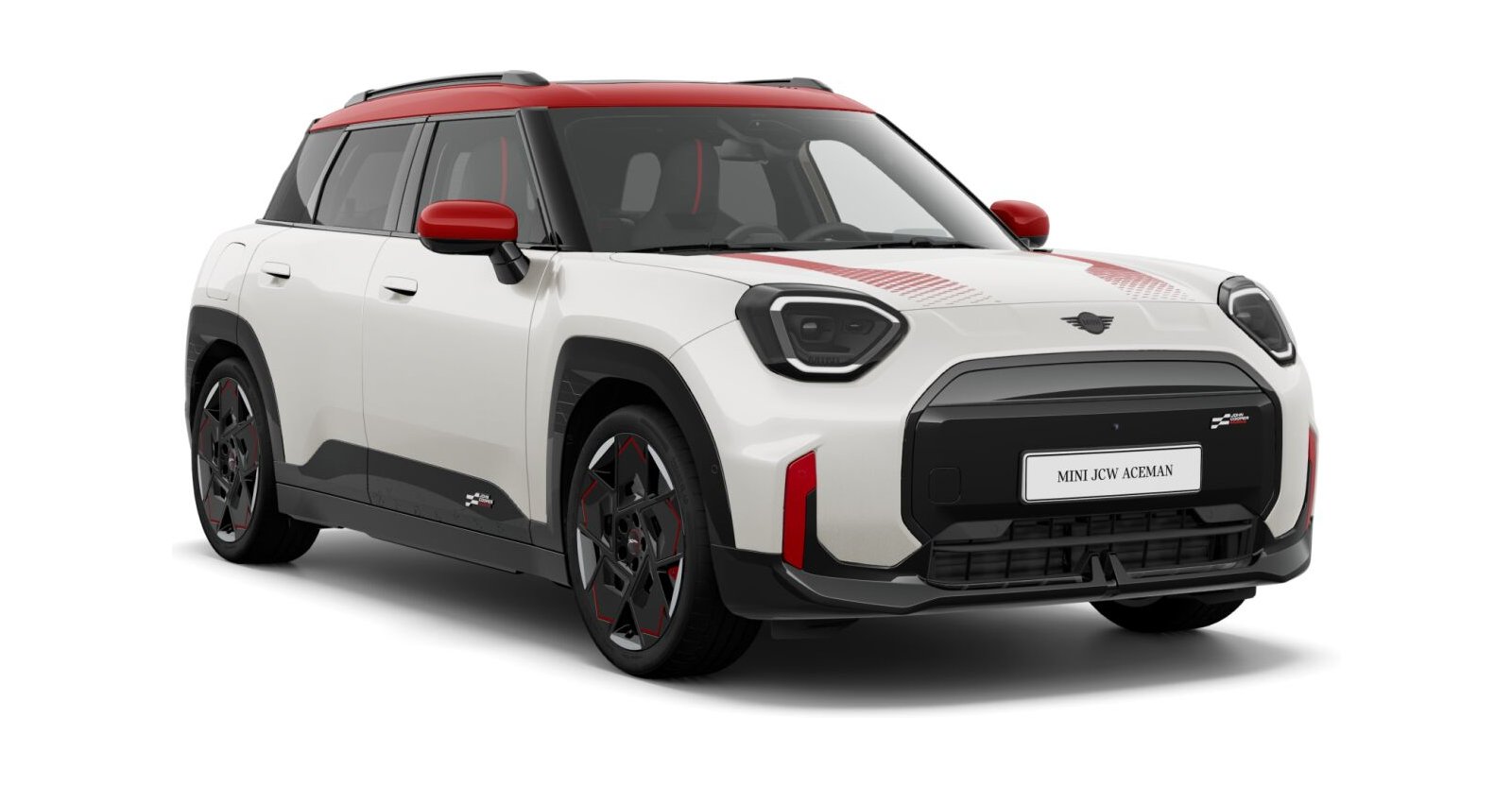 MINI MINI Aceman in Weiß von vorne MINI MINI Aceman in Weiß von vorne