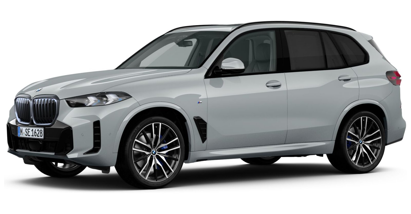 BMW X5 xDrive30d in Grau von vorne