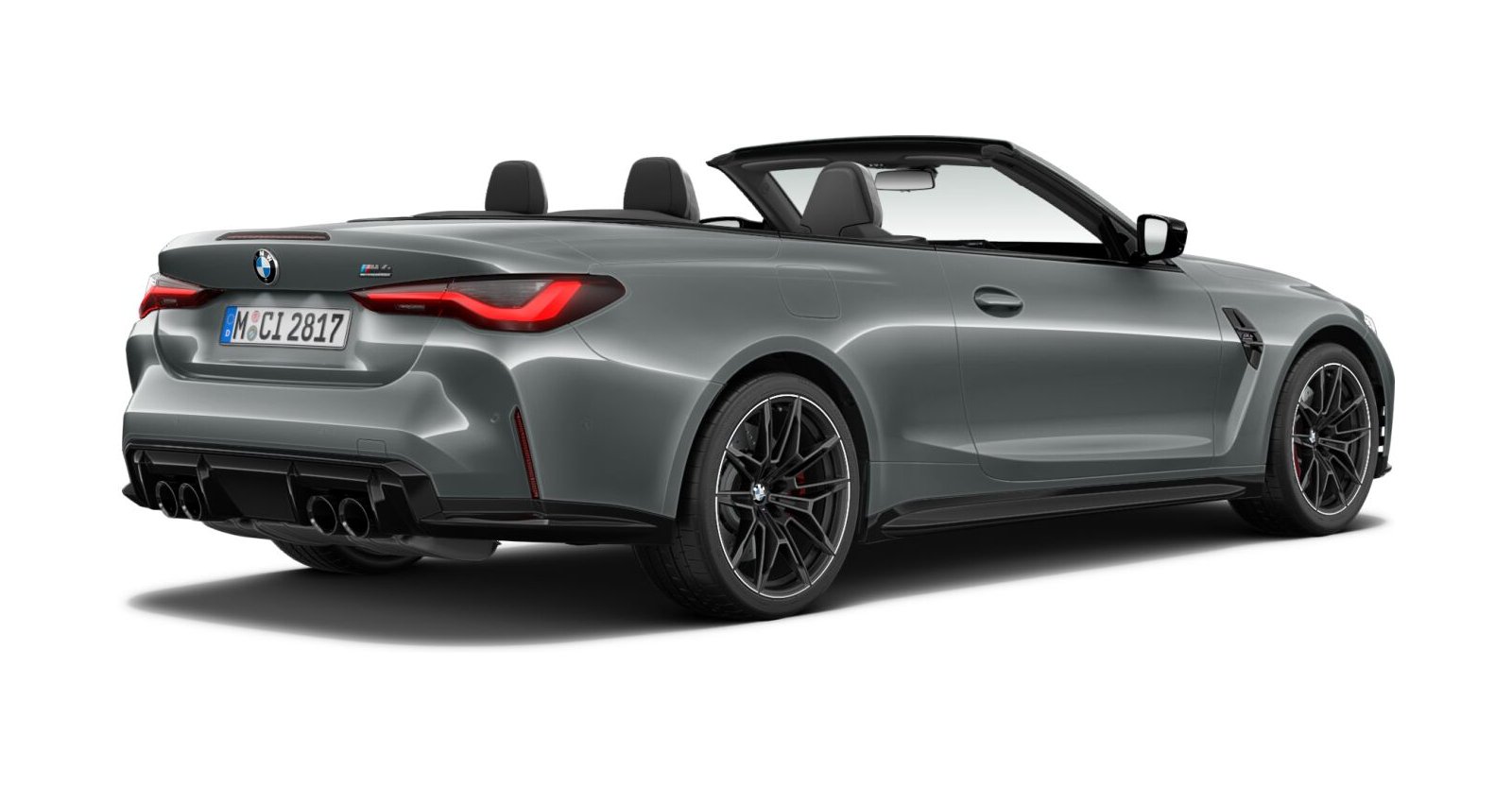BMW BMW M in Grau von hinten BMW BMW M in Grau von hinten