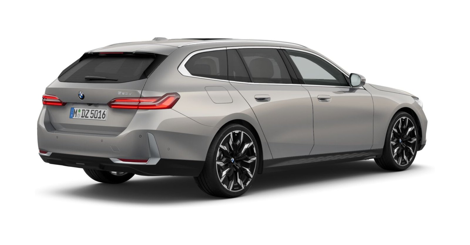 BMW BMW 5er in Grau von hinten BMW BMW 5er in Grau von hinten