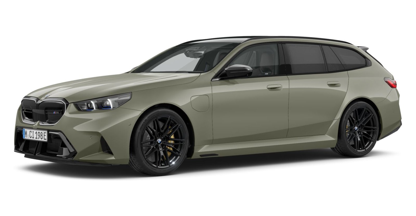 BMW M5 Touring in Grau von vorne