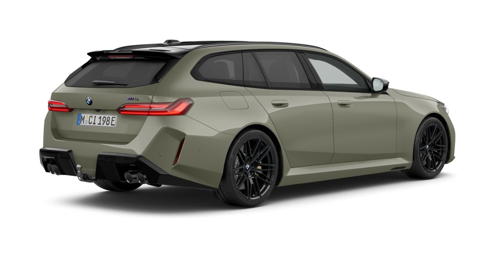 BMW BMW M in Grau von hinten BMW BMW M in Grau von hinten
