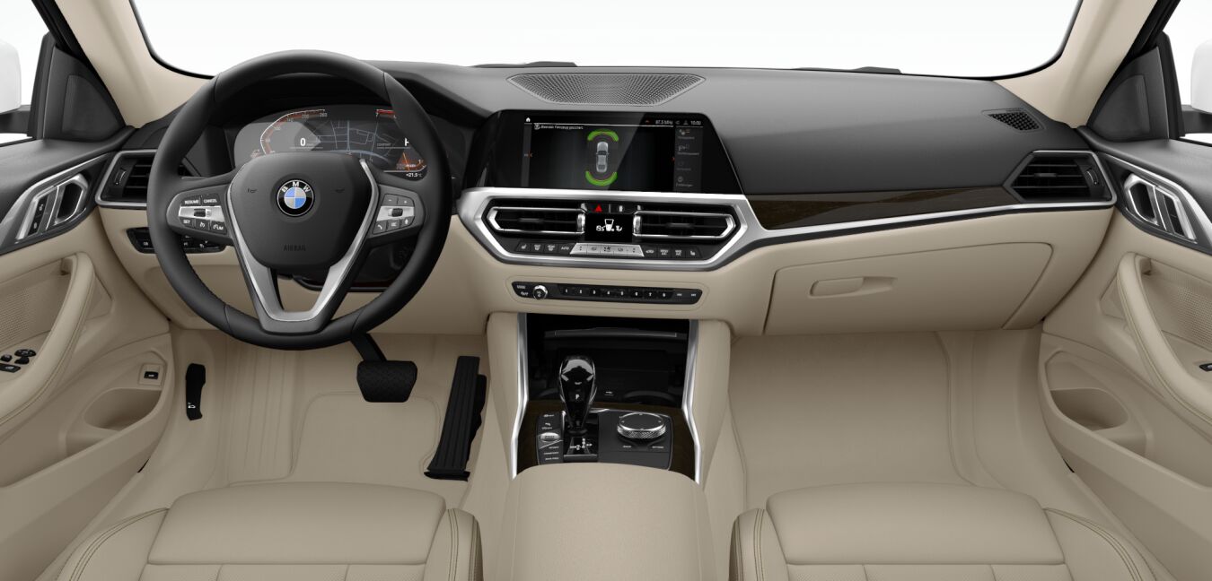 BMW BMW 4er im Innenraum von vorne BMW BMW 4er im Innenraum von vorne
