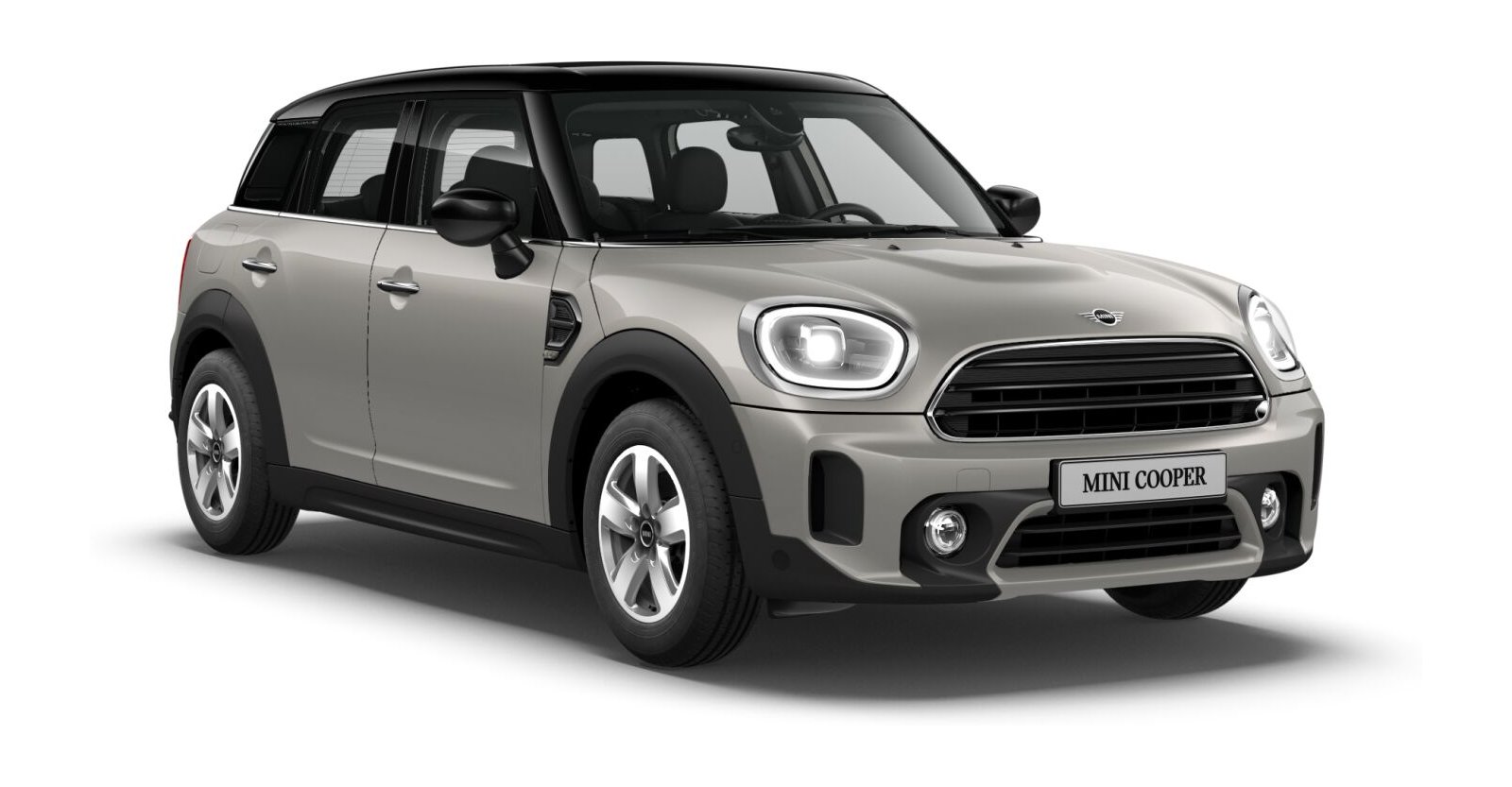 MINI Cooper Countryman in Silber von vorne
