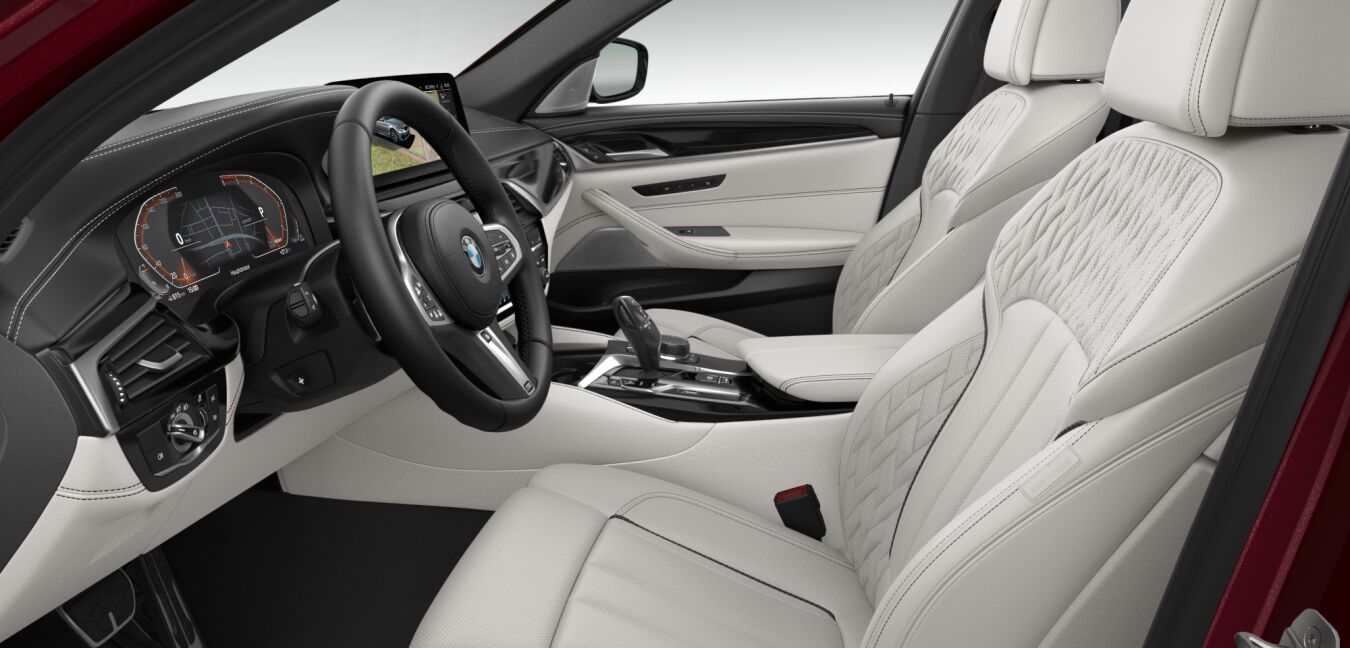 BMW BMW 5er im Innenraum seitlich
