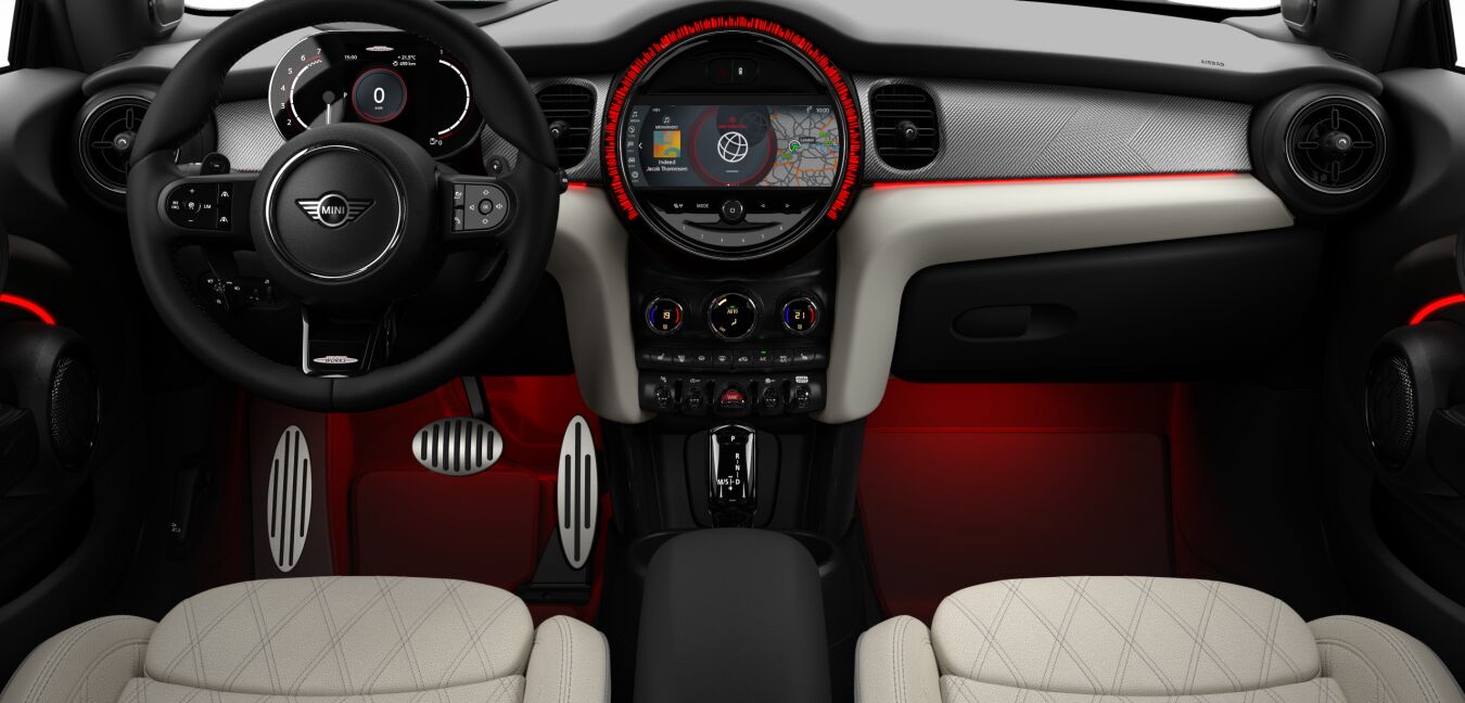 MINI MINI 3-Türer im Innenraum von vorne MINI MINI 3-Türer im Innenraum von vorne