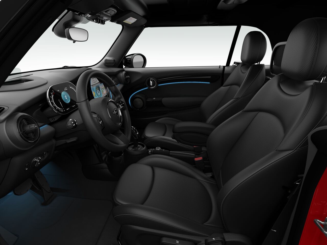MINI MINI Cabrio im Innenraum seitlich MINI MINI Cabrio im Innenraum seitlich