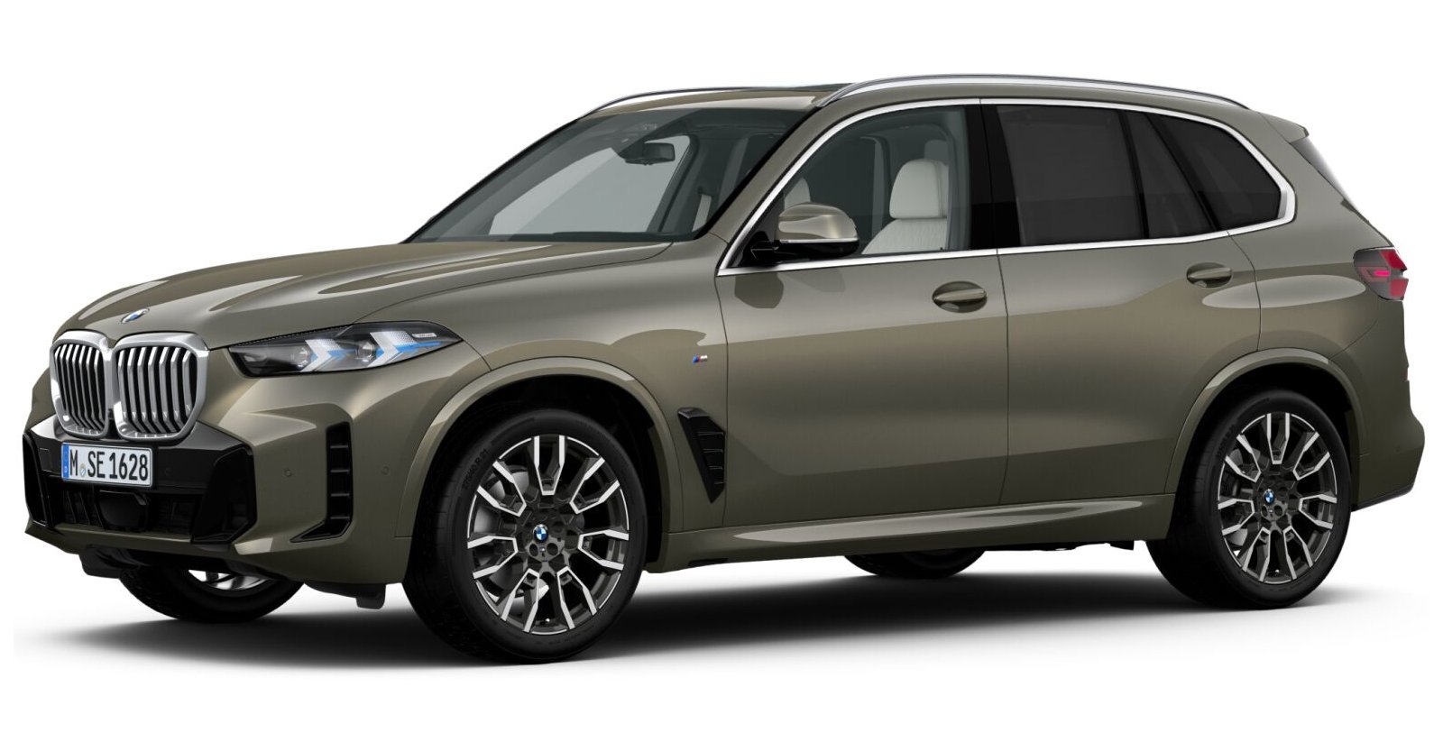 BMW BMW X in Grün von vorne