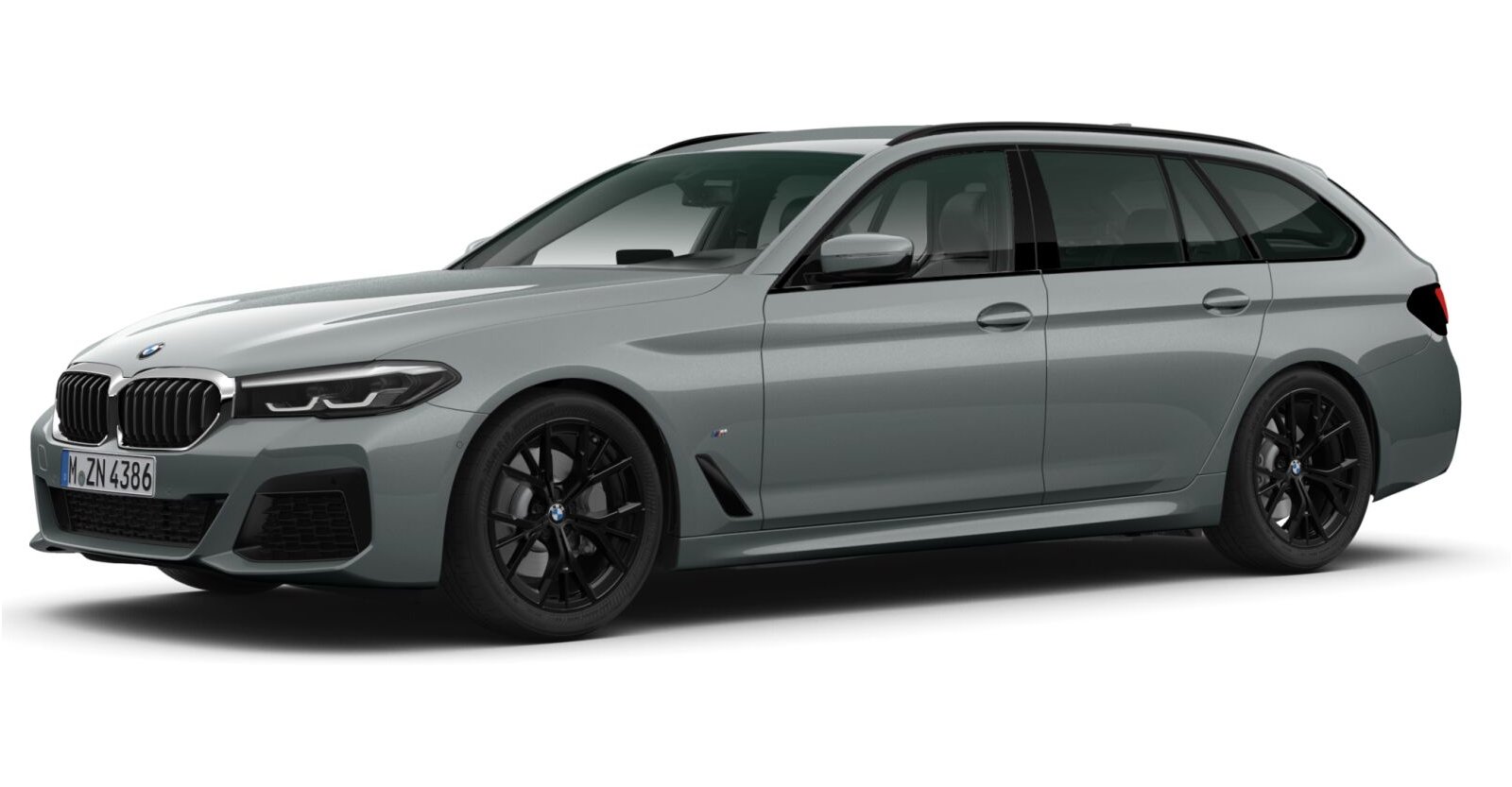 BMW BMW 5er in Grau von vorne BMW BMW 5er in Grau von vorne