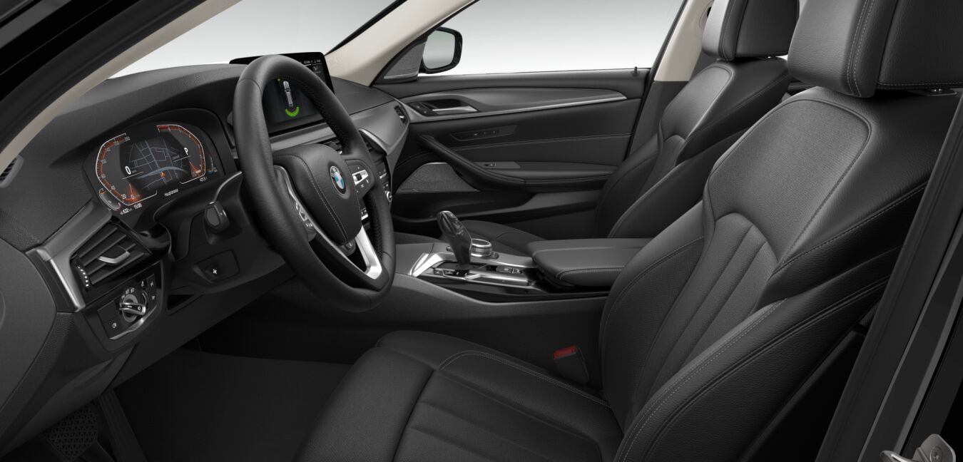 BMW BMW 5er im Innenraum seitlich