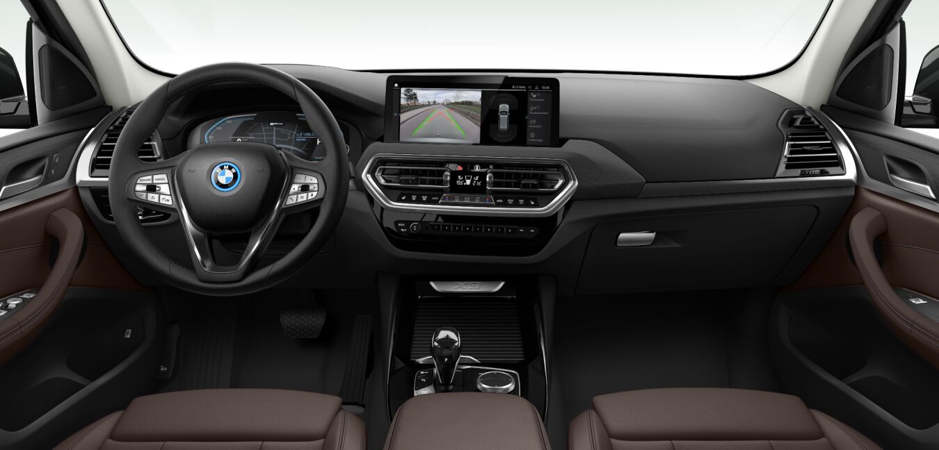 BMW BMW X im Innenraum von vorne