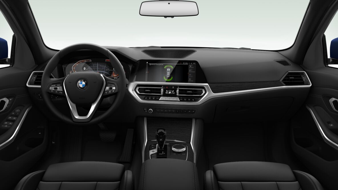 BMW BMW 3er im Innenraum von vorne