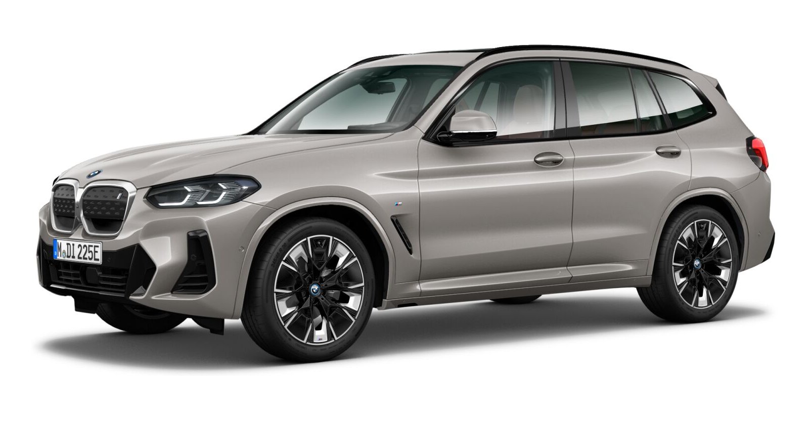 BMW BMW I in Silber von vorne BMW BMW I in Silber von vorne