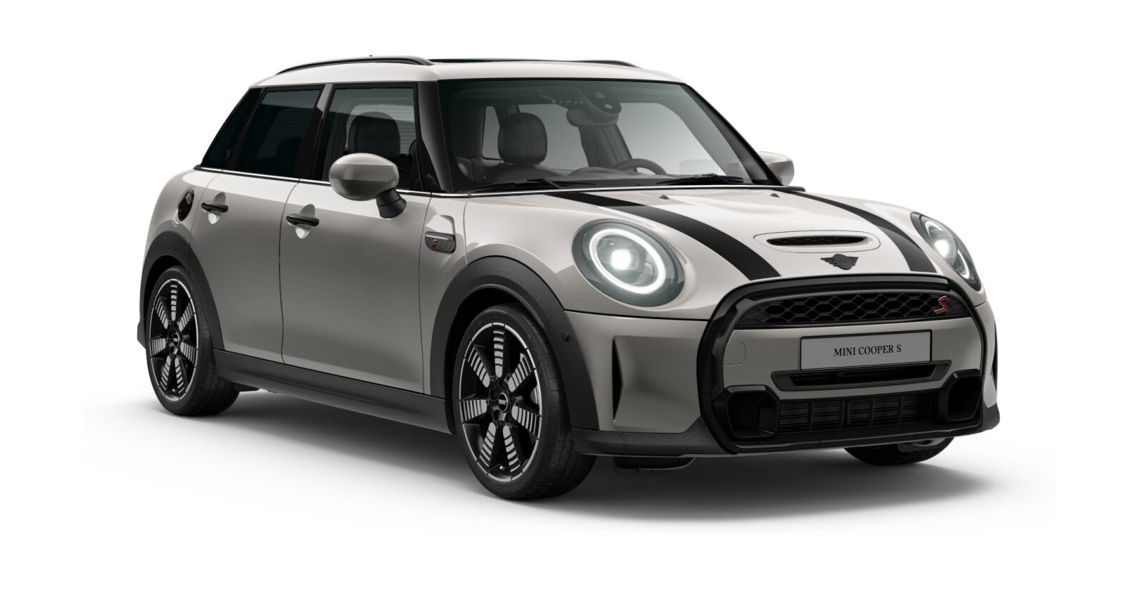 MINI Cooper S 5-Türer in Silber von vorne