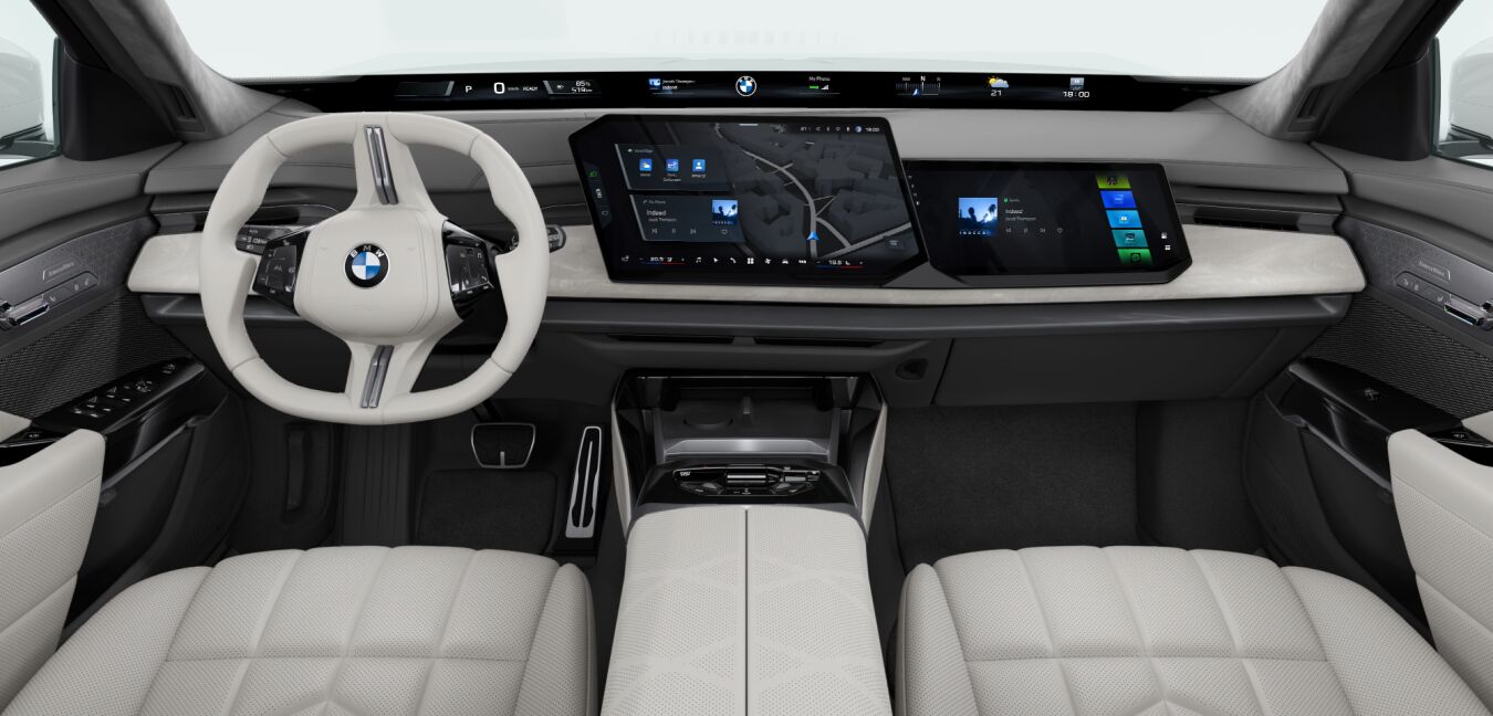 BMW BMW I im Innenraum von vorne BMW BMW I im Innenraum von vorne