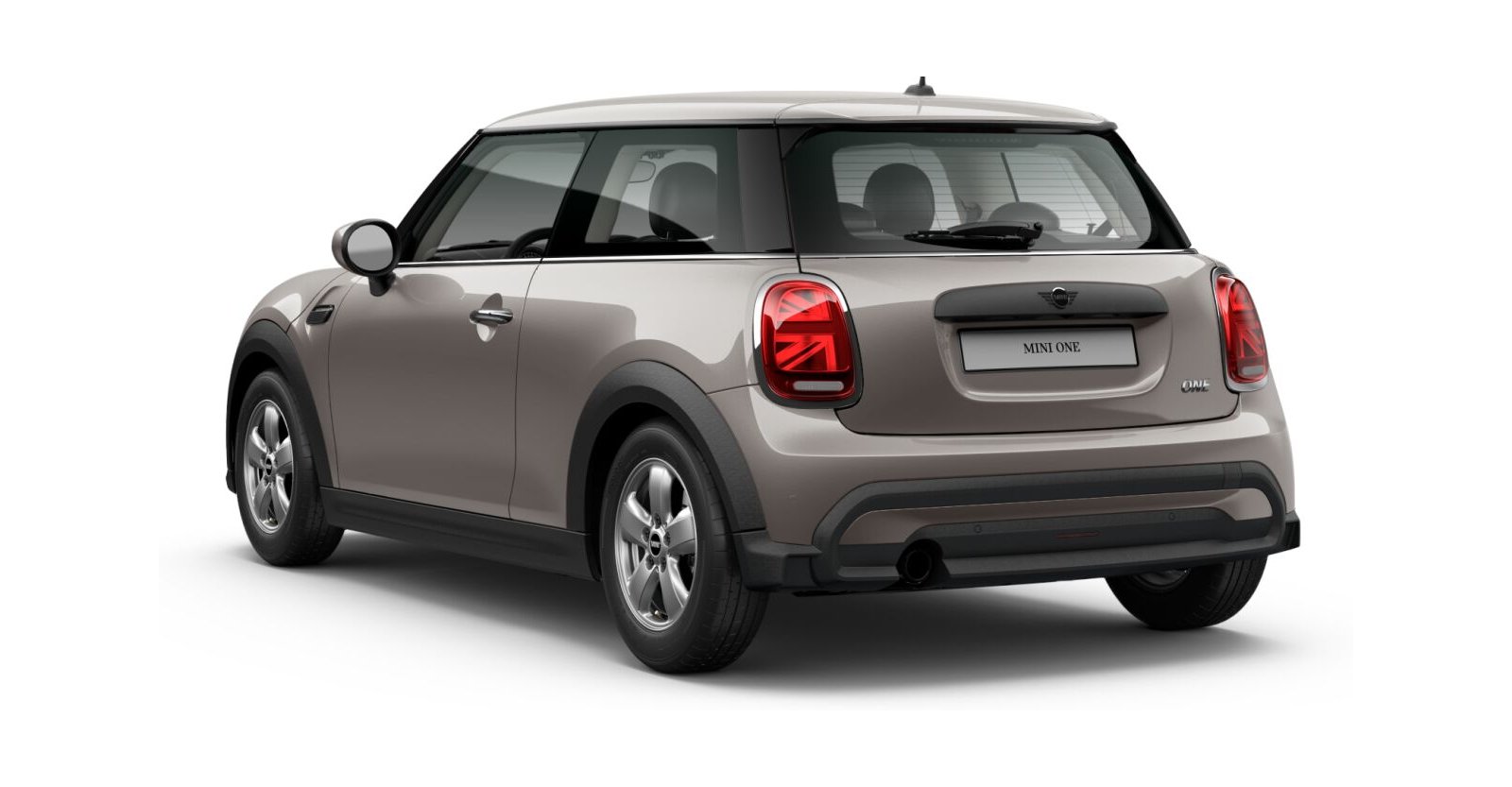 MINI MINI 3-Türer in Grau von hinten MINI MINI 3-Türer in Grau von hinten
