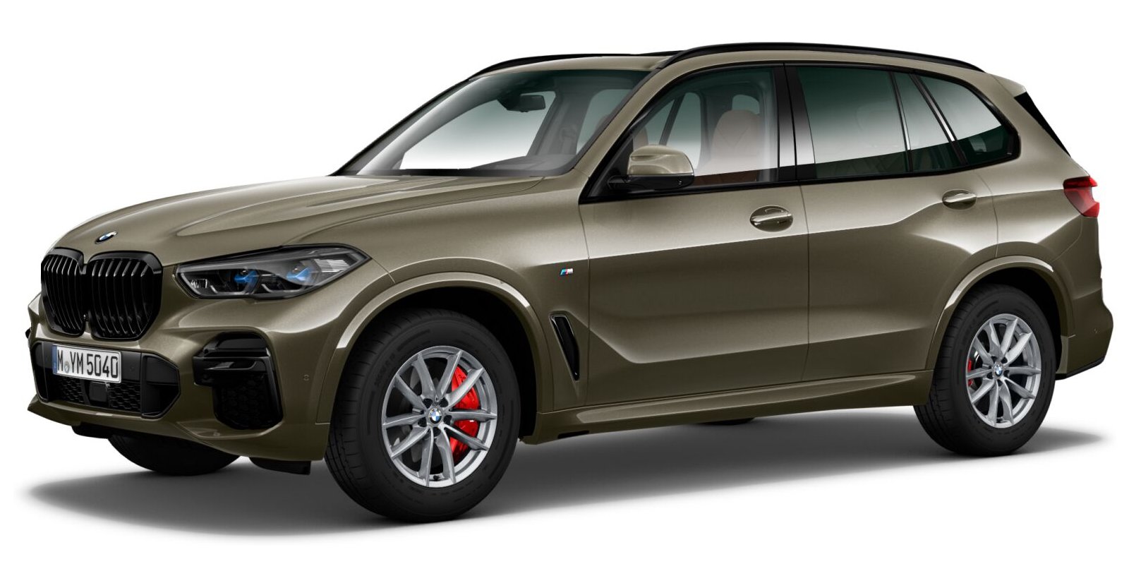 BMW BMW X in Grün von vorne BMW BMW X in Grün von vorne