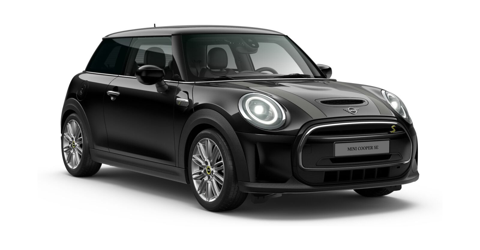MINI MINI 3-Türer in Schwarz von vorne