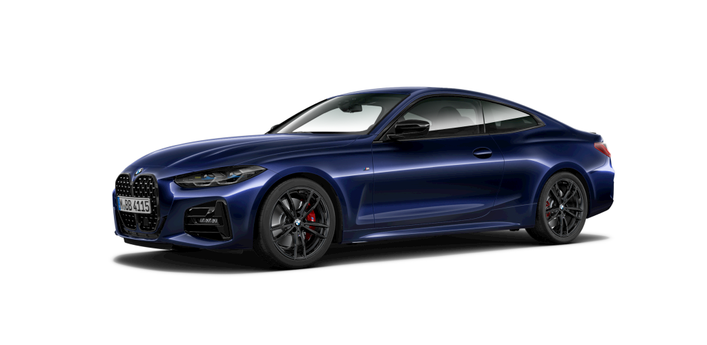 BMW BMW 4er in Blau von vorne BMW BMW 4er in Blau von vorne