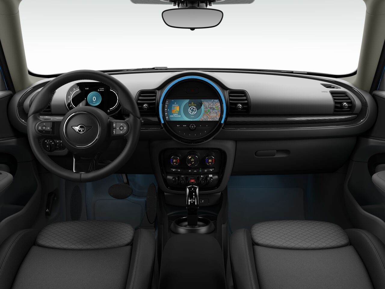 MINI MINI Clubman im Innenraum von vorne MINI MINI Clubman im Innenraum von vorne