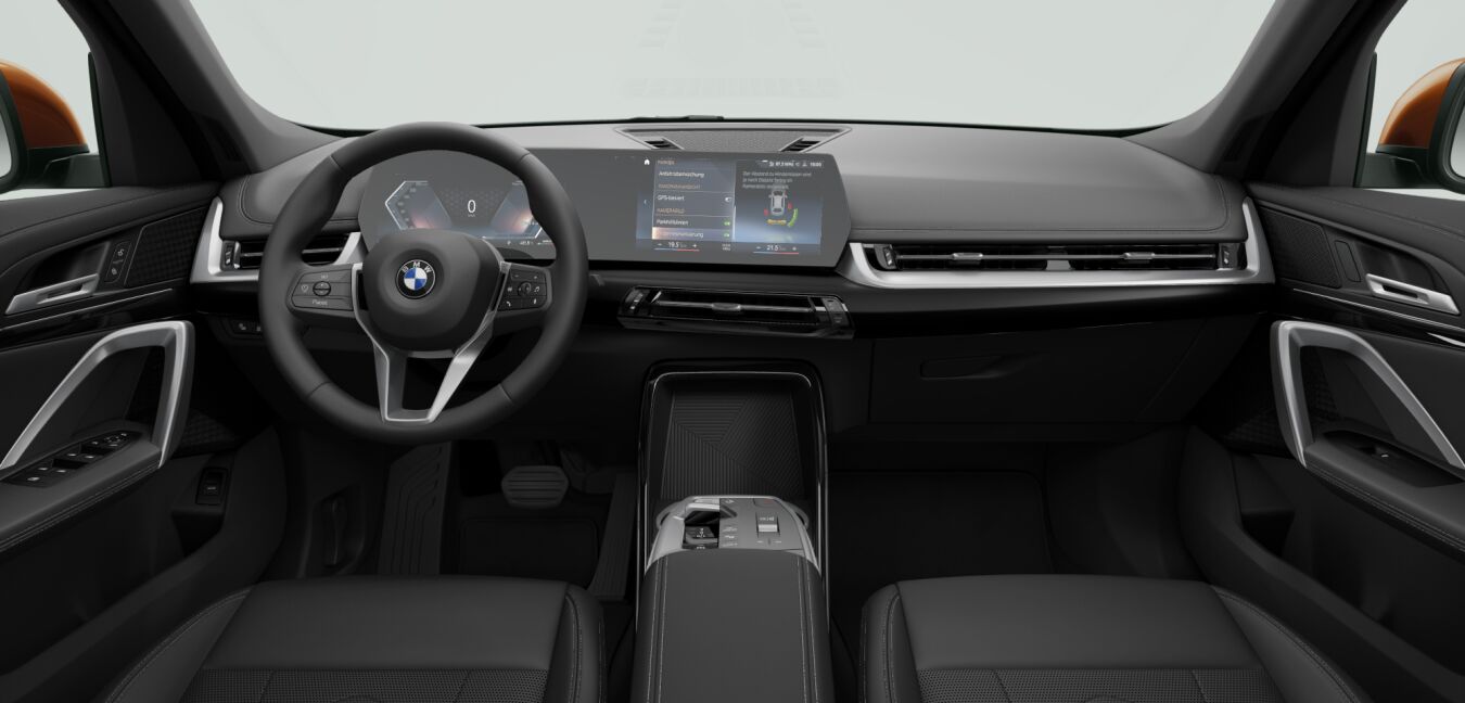 BMW BMW X im Innenraum von vorne