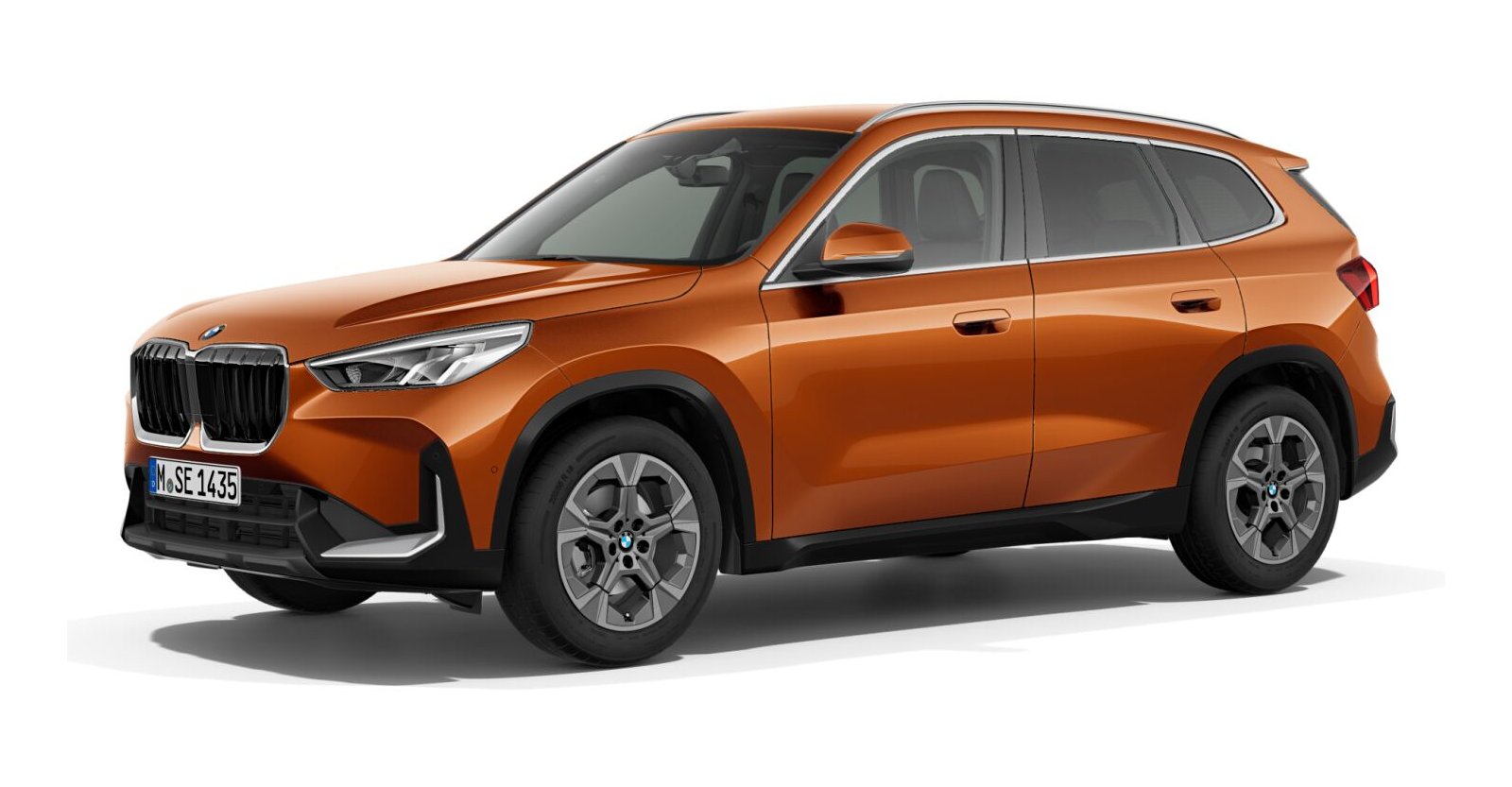 BMW BMW X in Orange von vorne