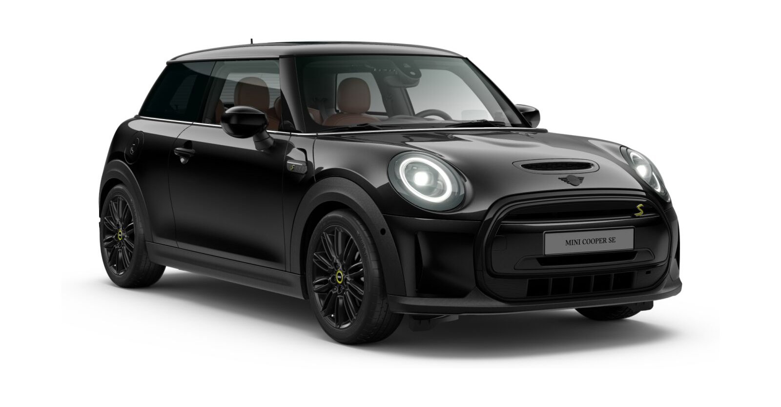 MINI MINI 3-Türer in Schwarz von vorne MINI MINI 3-Türer in Schwarz von vorne